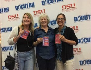 Jennifer with filmmakers Gayle Force (left) and Sky Bergman (right)